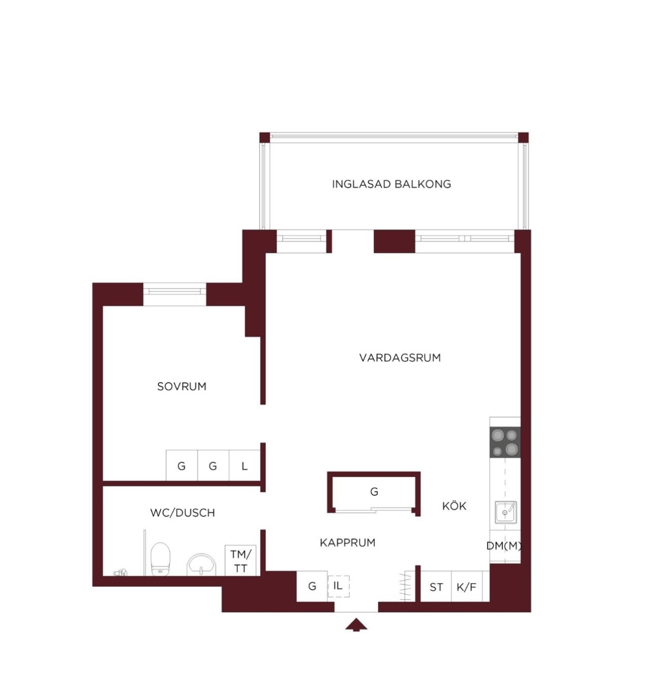 2 rok · 49 m² i Solna – Solna