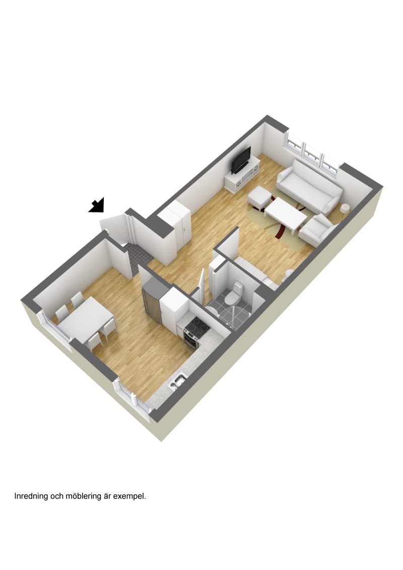 1 rok · 44 m² i Borås – bild 2