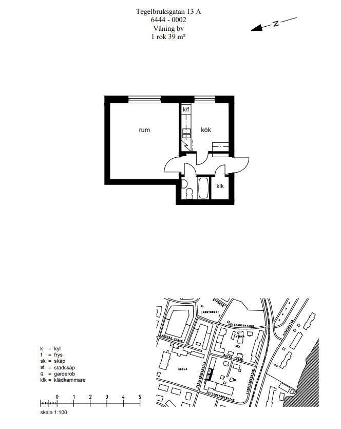 Lägenhet, 1 rooms, 39 sqm, Eskilstuna – bild 9
