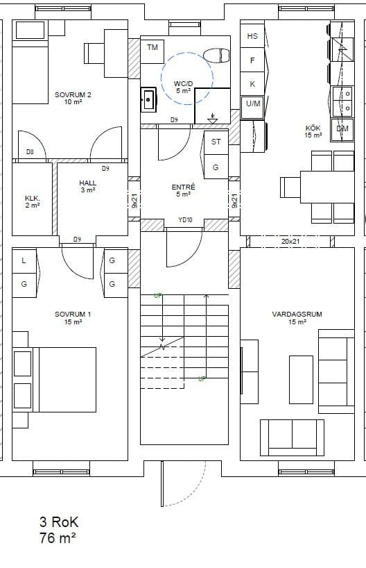3 rok · 76 m² i Vadstena – bild 2