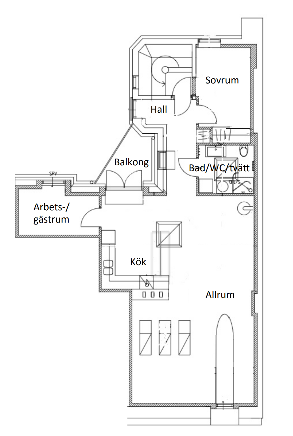 Lägenhet, 3 rooms, 73 sqm, Malmö – bild 9