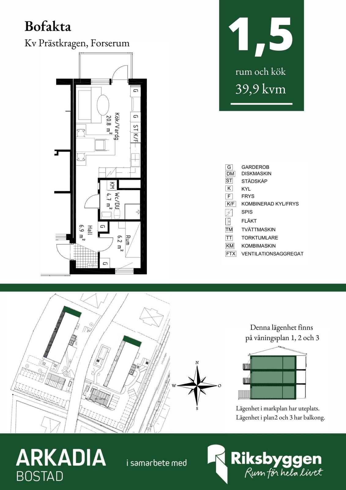 1 rok · 39 m² i Forserum – bild 10