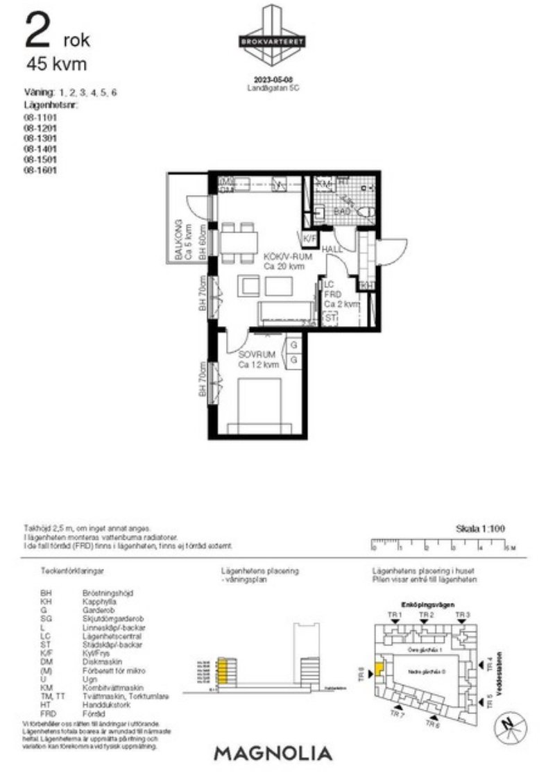 Lägenhet, 2 rooms, 45 sqm, Stockholm – bild 9