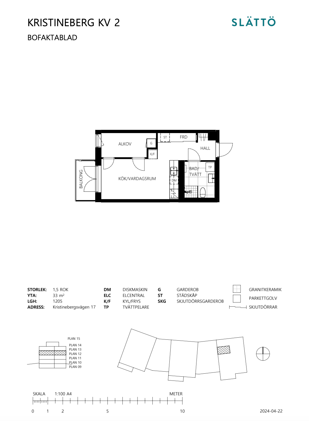 2 rok · 33 m² i Vallentuna – bild 17
