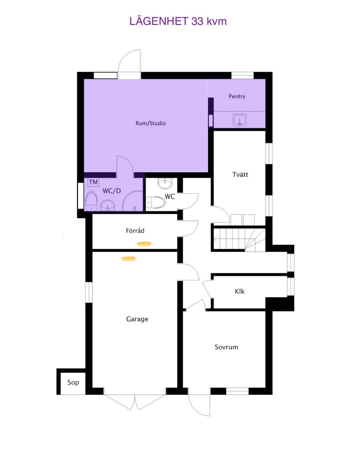 1 rok · 33 m² i Trångsund – bild 4