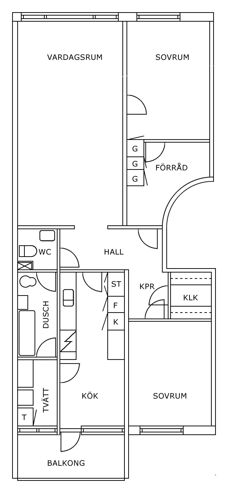Lägenhet, 3 rooms, 84 sqm, Flen – bild 21