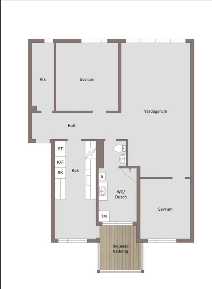 3 rok · 87 m² i Västerås – bild 7