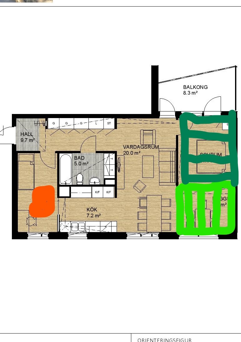 Lägenhet, 1 rooms, 40 sqm, Stockholm – bild 23