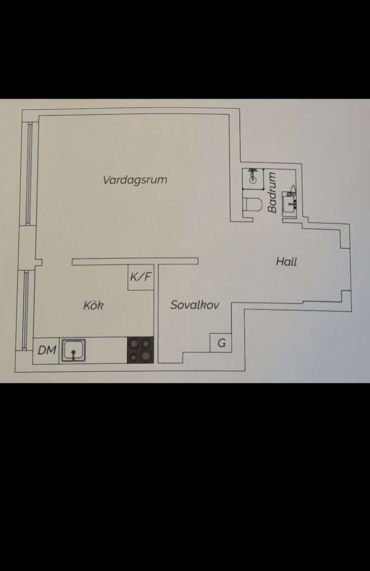 2 rok · 38 m² i Malmö – bild 7