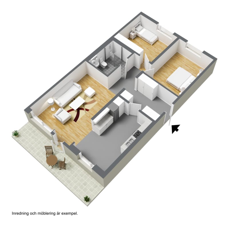 3 rok · 84 m² i Karlstad – bild 4