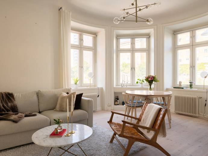 3 rok · 70 m² · Valhallavägen 36