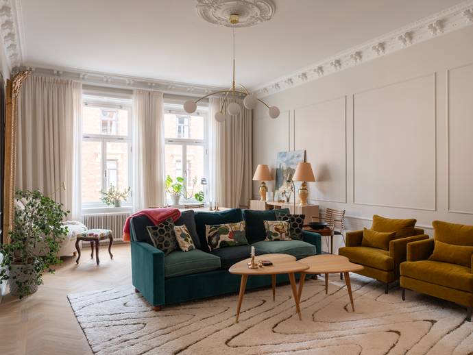 3 rok · 114 m² · Banérgatan 7