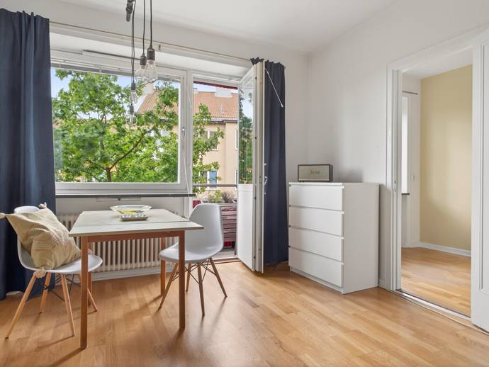 2 rok · 43 m² · Strålgatan 35, 3tr