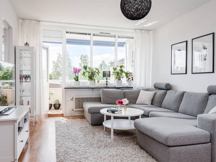 1 rok · 44,5 m² · Valhallavägen 19 B