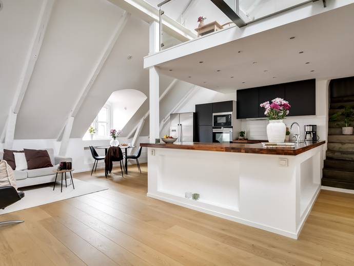 3,5 rok · 91 m² · Vikingagatan 39, 4 (av 4tr) vind