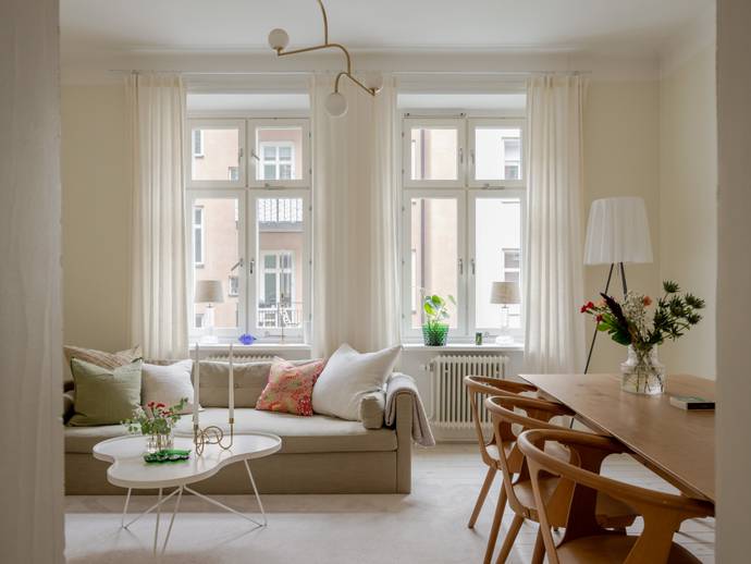 3 rok · 76 m² · Rörstrandsgatan 40 A, 2 tr