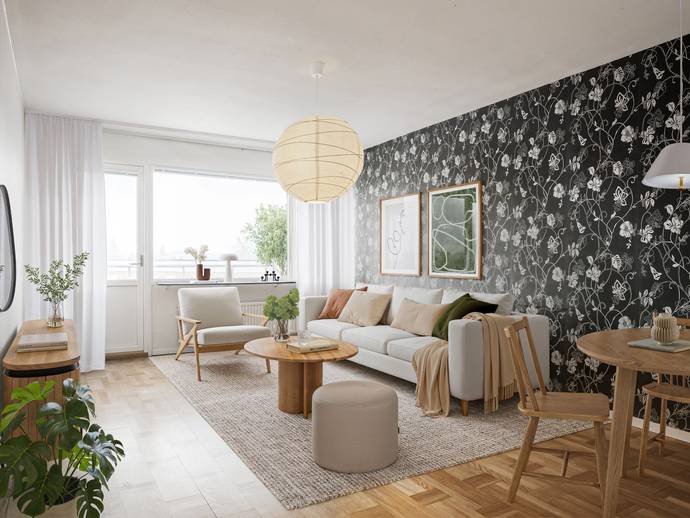 2 rok · 61 m² · Storgatan 20B