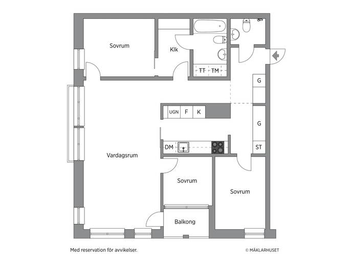 4 rok · 96 m² · Prästgårdsgatan 2