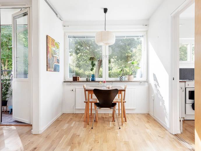 1 rok · 31 m² · Ludvigsbergsgatan 7, 2tr (nb mot gård)