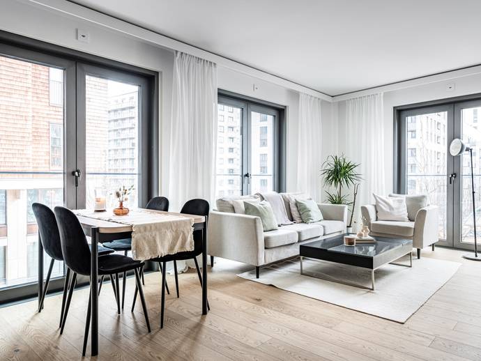 2 rok · 45 m² · Anna Steckséns Gata 15, 1tr