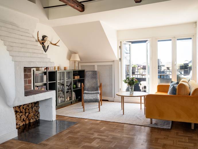 4 rok · 105 m² · Valhallavägen 38, vån 5/5