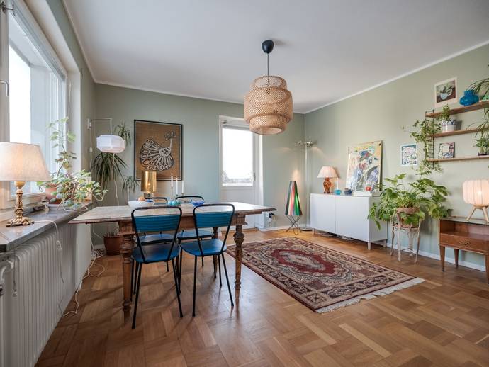 3 rok · 72 m² · Skebokvarnsvägen 281 5tr