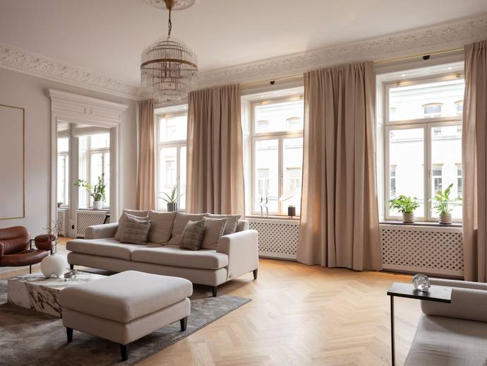 5 rok · 143 m² · Scheelegatan 3, 3tr