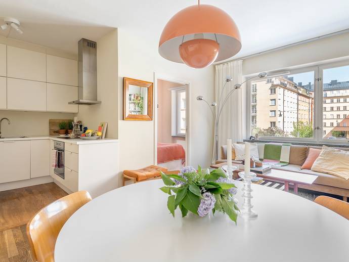2 rok · 38 m² · Bondegatan 80, 1,5 tr
