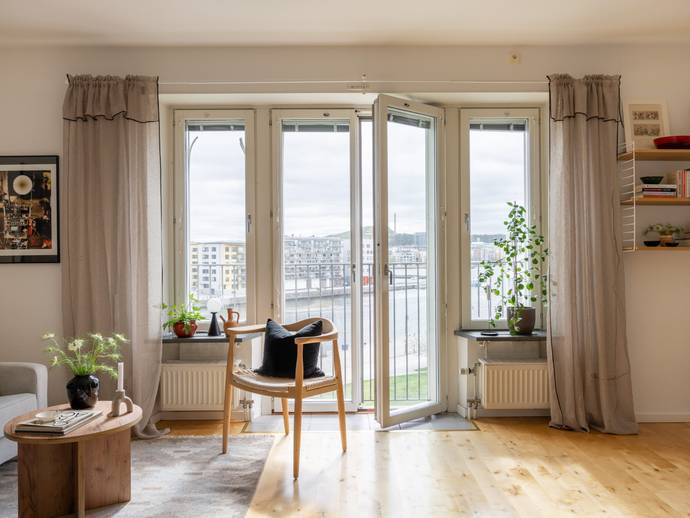 1 rok · 34,5 m² · Alsnögatan 24, 6 tr