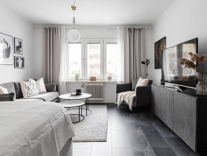 1 rok · 45 m² · Linnégatan 12B