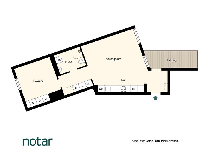 2 rok · 50 m² · Tråddragargränd 8A