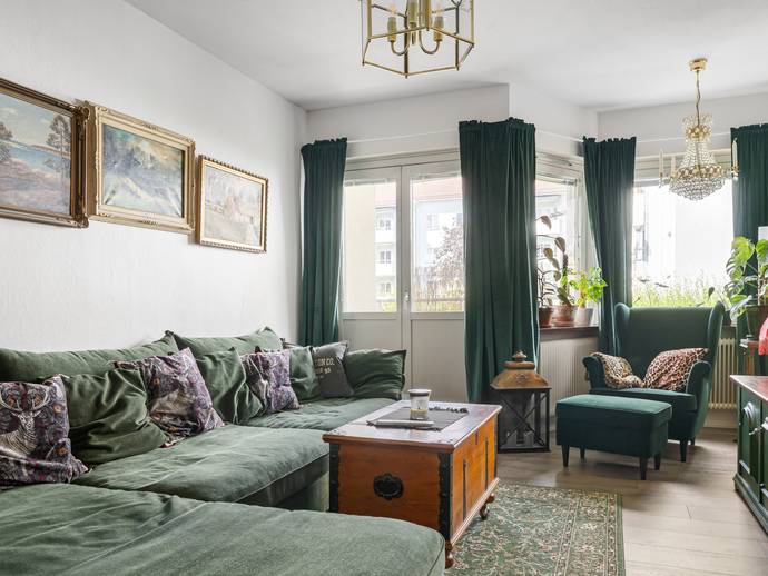 2 rok · 58 m² · Industrigatan 13A