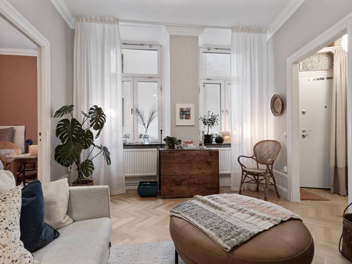 2 rok · 51 m² · Sibyllegatan 11B, bv
