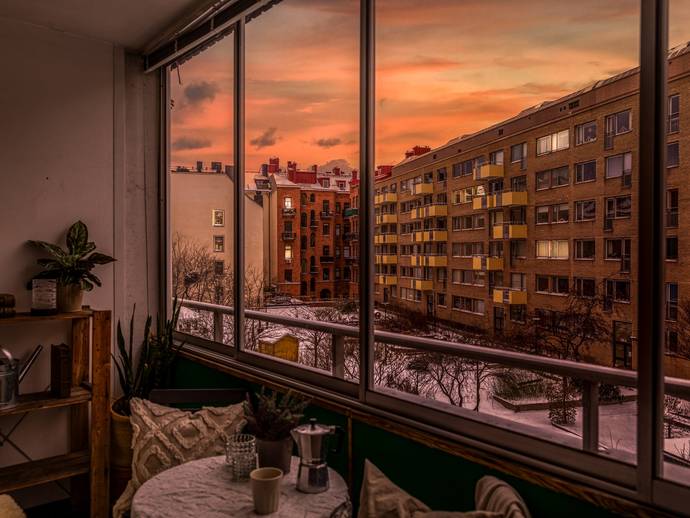 2 rok · 61 m² · Valhallavägen 6