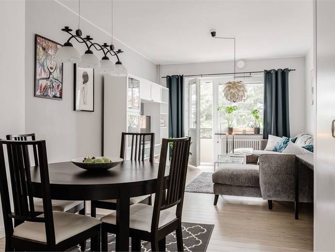 2 rok · 56,5 m² · Högbovägen 6 B