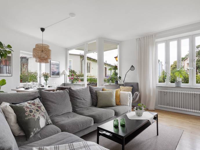 3 rok · 61 m² · Sjöbjörnsvägen 1, vån 3