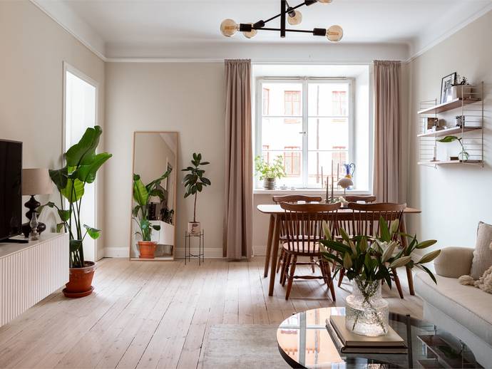 2 rok · 38 m² · Högalidsgatan 50A, 2 tr