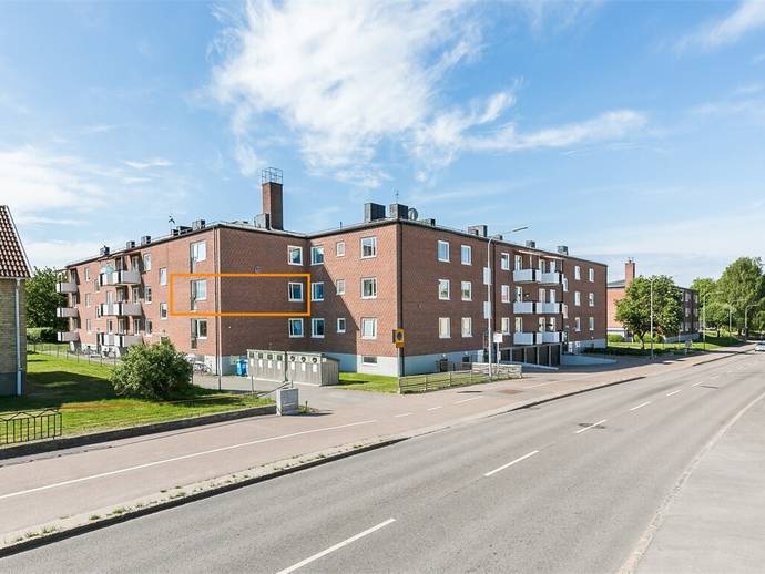 1 rok · 45,5 m² · Strandvägen 28C, 2 vån