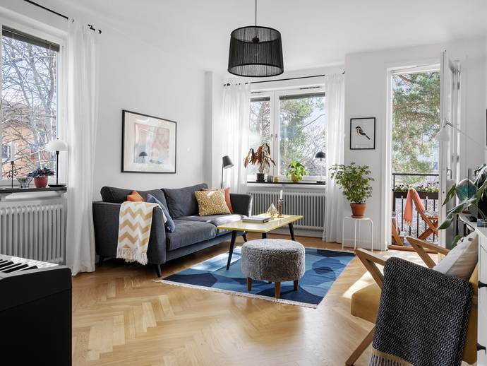 2 rok · 57 m² · Förskottsvägen 12, vån 3/3