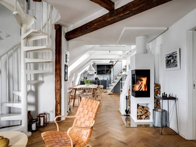 3 rok · 96 m² · Timmermansgatan 43, 5 tr