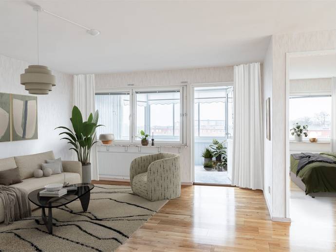 3 rok · 91 m² · Mellanvångsvägen 7