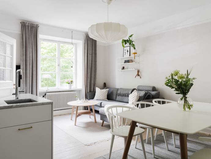 2 rok · 43 m² · Fridhemsgatan 12A