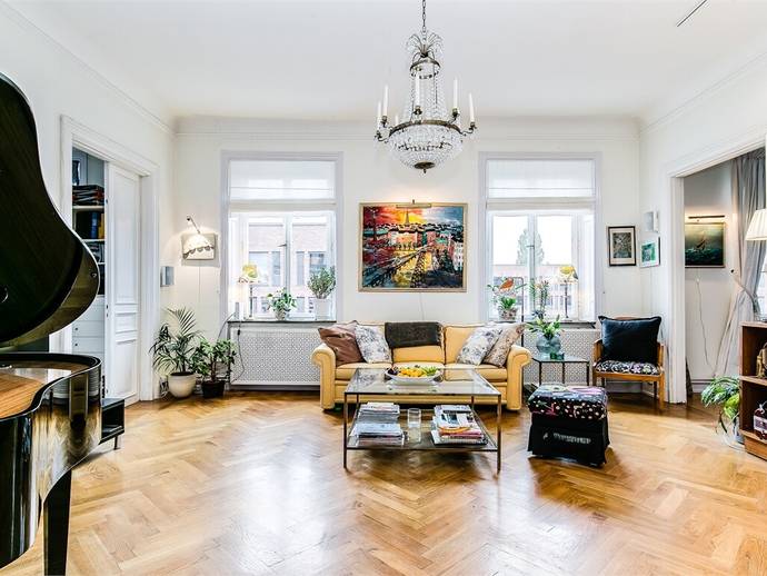 4 rok · 125 m² · Fleminggatan 11, 4 tr