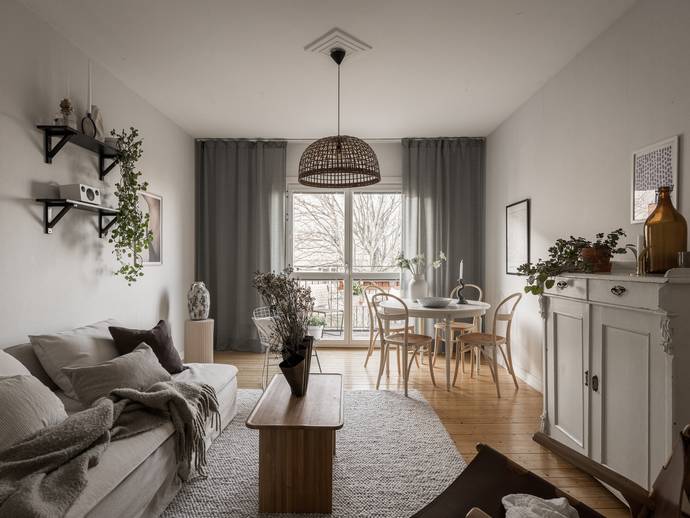 2 rok · 54 m² · Wrangelsgatan 3D