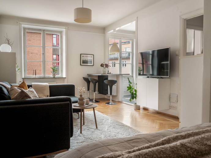 1,5 rok · 42 m² · Erstagatan 23, 4 tr