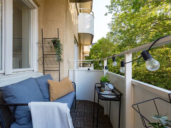 2 rok · 47,5 m² · Stagneliusvägen 23, vån 3