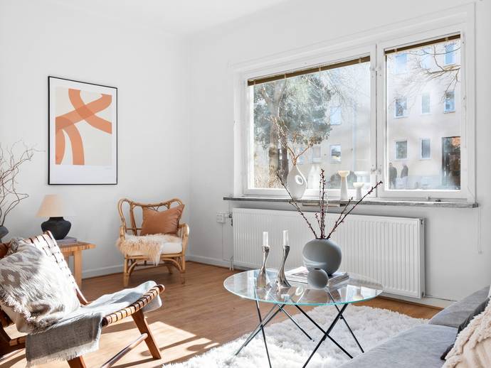 2 rok · 45 m² · Johan Printz Väg 34, 1/2 tr