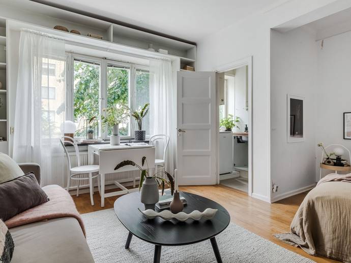 1 rok · 24 m² · Skeppargatan 75, 1tr