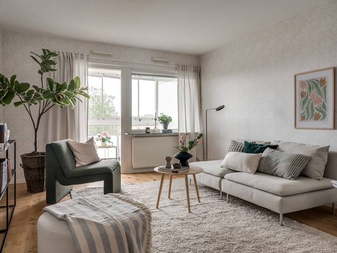 2 rok · 57 m² · Sydvärnsgatan 1B
