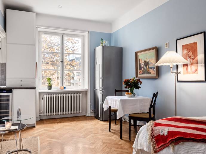 1 rok · 26 m² · Bondegatan 3D, mot gård